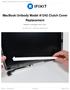 MacBook Unibody Model A1342 Clutch Cover