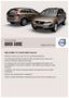 QUICK GUIDE WEB EDITION VOLVO XC60 WELCOME TO YOUR NEW VOLVO!