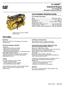 C7 ACERT Industrial Engine Tier 3/Stage IIIA 205 bkw/ rpm