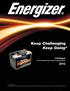 Keep Challenging Keep Going. Catalogue Car & commercial vehicle applications