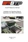 The BTP Miata ECU ReFlash. Installation and Operations Manual Applicable to all 1999 to 2005 Miatas. Revised Rev 1.1