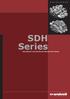 SDH Series. Monoblock and Sectional directional valves