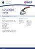 turia 3000 valve WATER SERIES SCOPE SERVICE CONDITIONS TECNICAL SHEET 08/2011 IP06010 PAG. 1/6