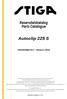 Reservdelskatalog Parts Catalogue. Autoclip 225 S. 2R /S17 - Season 2018