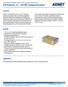 Overview. Benefits. Applications. Surface Mount Multilayer Ceramic Chip Capacitors (SMD MLCCs) X7R Dielectric, VDC (Commercial Grade)