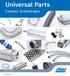 Universal Parts. Exhaust Technologies. Dinex.dk. going the ex tra mile. going the extra mile.