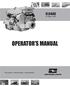 OL944D For Model: L944D OPERATOR S MANUAL. Marine Generators Marine Diesel Engines Land-Based Generators