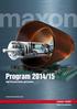 Program 2014/15. High Precision Drives and Systems.