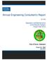 Annual Engineering Consultant s Report