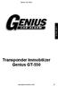 Transponder Immobilizer Genius GT-550