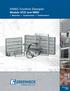HVAC Control Damper Models VCD and MBD. Selection Construction Performance