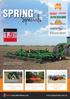 SPRING. Specials. 1.5 % p.a.   LOADERS AND ATTACHMENTS PAGE 10 MASCHIO MULCHERS PAGE 7 HOWARD SLASHERS PAGE 3