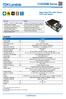 CUS200M Series. Single Output 200 to 250W Medical & ITE Power Supplies. CUS200M Series 1. Specification