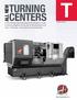 turning centers Haas Automation Inc. TURNING CENTERS