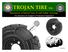 TROJAN TIRE INC. Manufacturer of Patented Trojan Air-Cell Rubber Technology Tire Solutions for Support & Production Equipment AIR-CELLS