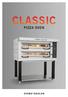Flexible and user-friendly pizza oven with all basic functions included!