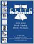 Stock Catalog HVAC Products