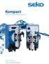 Kompact. Solenoid driven dosing pumps. Your Choice, Our Commitment