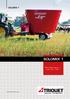 SOLOMIX 1 SOLOMIX 1. Mixer feeder wagons model Trioliet. Invents for you.