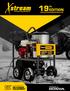 19 TH EDITION   BE POWER EQUIPMENT. xstreamwashers.com A DIVISION OF