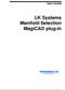 User s Guide. LK Systems Manifold Selection MagiCAD plug-in