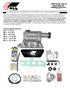 2006 Honda Civic SI Supercharger Kit Installation Instruction Kit #