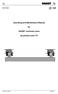 Operating and Maintenance Manual. for. HADEF overhead crane. as jointed crane TA