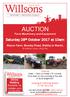 AUCTION. Saturday 28 th October 2017 at 10am. Manor Farm, Beesby Road, Maltby le Marsh, Nr Alford, Lincs, LN13 0JJ. Farm Machinery and Equipment