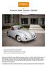 1957 Porsche 356A Carrera 1500GS. Price on request