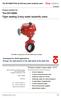 The BV10000 Tight sealing 2-way wafer butterfly valve