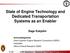 State of Engine Technology and Dedicated Transportation Systems as an Enabler