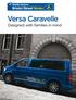 Versa Caravelle Designed with families in mind