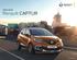 New-look. Renault CAPTUR. Overseas model shown
