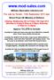 Witham (Specialist vehicles) Ltd For sale by Tender - 13th September pm Direct From UK Ministry of Defence