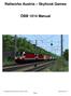 Railworks Austria Skyhook Games ÖBB 1014 Manual