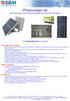 Photovoltaïc kit Study and projects concerning the production of photovoltaic solar energy