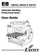 EB35A, EB50A & EB70A. Automatic Bundling Professional Series. User Guide