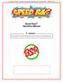 Speed Bag Operation Manual