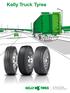 Kelly Truck Tyres. Application map