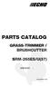 PARTS CATALOG GRASS-TRIMMER / BRUSHCUTTER SRM-265ES/U(37) P Gb