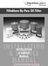 Filtakleen By-Pass Oil Filter. Oil Filtration Systems