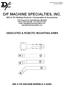 D/F MACHINE SPECIALTIES, INC. MIG & TIG Welding Products, Consumables & Accessories