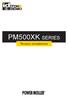 PM500XK SERIES TECHNICAL DOCUMENTATION