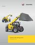 telehandlers heroes with strong arms. The telehandlers from Kramer.
