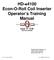HD-e4100 Econ-O-Roll Coil Inserter Operator s Training Manual