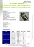 Air Trimmer Capacitors Miniature, Standard & High Voltage Series