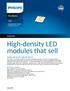 High-density LED modules that sell