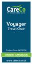 Voyager Travel Chair