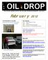 OIL DROP THE OFFICIAL NEWSLETTER OF THE VULCAN CORVAIR ENTHUSIASTS Vol 33, No 2