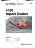 I-130 Impact Crusher